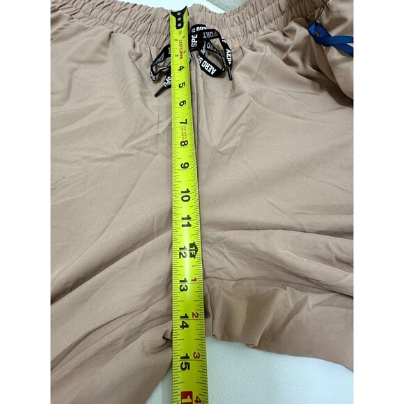 Aeropostale Sport Womens Pants Large Athletic Joggers Brown Drawstring NWT - Picture 6 of 10